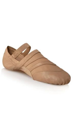 Capezio Womens Freeform Ballet Shoes In Caramel