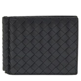 Bottega Veneta Pre-owned Wallets, male, Black, Size: ONE SIZE Pre-owned Bill Clip Wallet