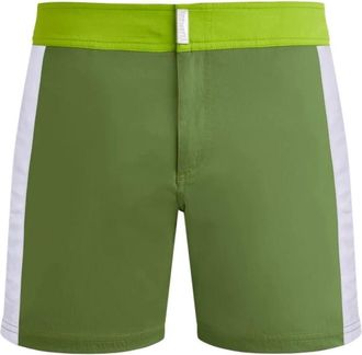 Vilebrequin Merle Color Block Zwembroek - Heren - Strandmode - Groen - 2XL - Badmode