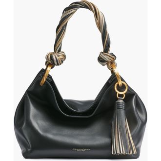 DKNY Glenwood Small Shoulder in Black/gold at Nordstrom