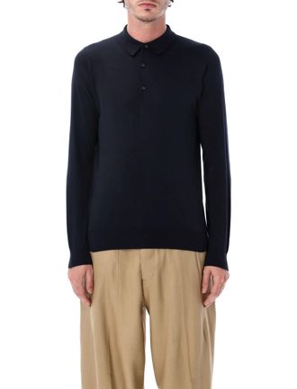 John Smedley T-Shirts und Polos Blau