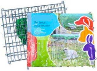 Trade Shop Trade Shop - Recinzione Da Giardino Per Animali Domestici Con Telo Coprisole Reticolato