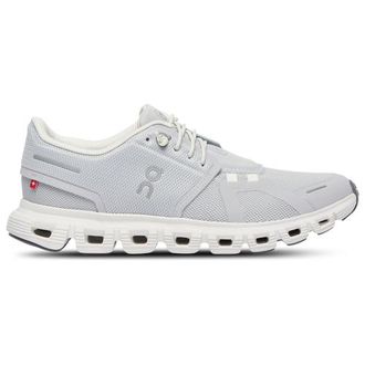 On Womens Cloud 6 - Shoes White/Glacier Grey Size 10.0
