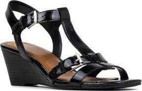 Donald J Pliner Wedge Sandal in Black at Nordstrom Rack, Size 5.5