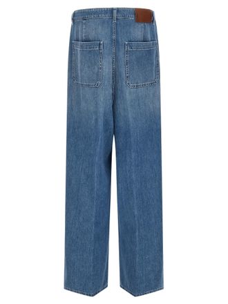 Marni High-Waisted Cotton Jeans - Blue