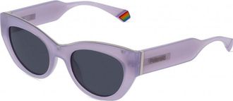 Polaroid Womens PLD-6199-S-X-789F0M9 PLD 6199 50 S X 789F0M9 Sunglasses - Purple - One Size