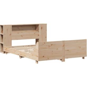 vidaXL Bed Frame without Mattress 150x200 cm King Size Solid Wood Pine Vidaxl