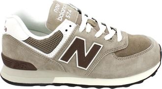 New Balance Su&egrave;de Veters Rubberen Zool Sneakers - Heren - Sneakers - Beige - 37 1/2 EU - Su&egrave;de - Schoenen