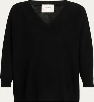 Lisa Yang Kenny Cashmere V-Neck Sweater