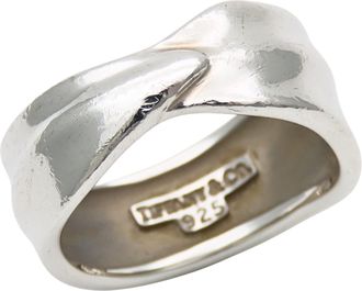 Tiffany & Co. Silver Silver 925 Band Ring (Pre-Owned)