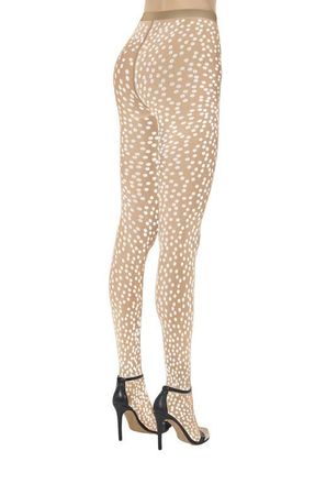 Wolford Sweet Dots Tights in Fairly Light/White at Nordstrom, Size X-Small