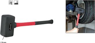 Vigor V2235 Mazo Negro 2,5 Kg 490 Mm
