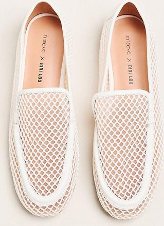 Maeve x Bibi Lou Exclusive Mesh Loafers