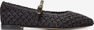Cole Haan Womens Harlan Mary Jane Ballet Flats - Black Size 10.5
