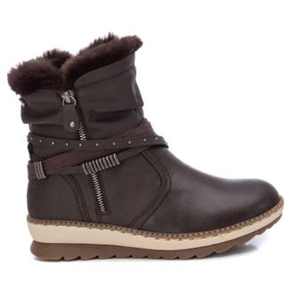 Xti Womens Winter Booties In Brown