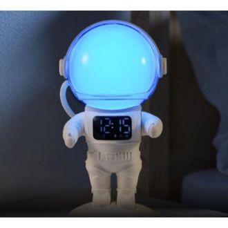 OEM Despertador Infantil, Luz Con Funci&oacute;n De Repetici&oacute;n, 9 Sonidos Relajantes Y Temporizador, Despertador Con Luz Y Altavoz Bluetooth, L&aacute;mpara De Mesita D