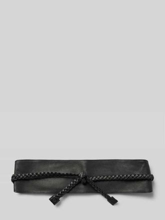 Tamaris Tamaris Gürtel aus Leder mit Knoten-Detail in Black, Größe L