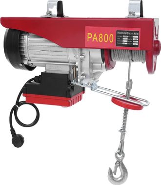 OEM Cabrestante El&eacute;ctrico, Capacidad De 800 Kg, Control Inal&aacute;mbrico, Rojo, 800 Kg