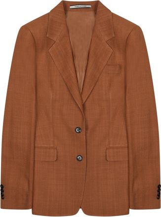 Tagliatore Parigi Viscose Blend Tailored Blazer
