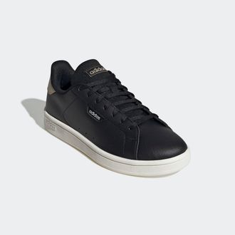 adidas Sneaker ADIDAS SPORTSWEAR URBAN COURT, Damen, Gr. 39, weiss (core schwarz, sanftes wei&szlig;, cyber metallic), Synthetik, Schuhe Sneaker