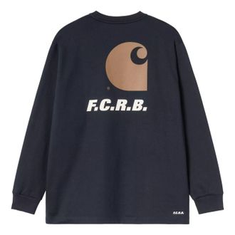 Carhartt Work in Progress x F.C.Real Bristol Pocket L/S T-Shirt Blue A261051-01-XX