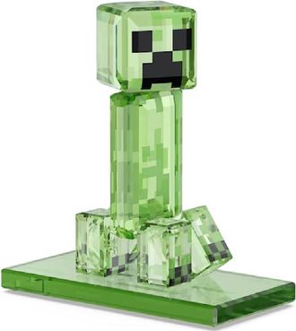 Swarovski x Minecraft Creeper Figurine