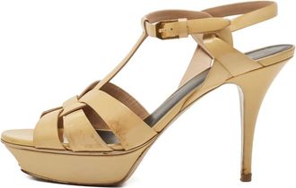 Saint Laurent 1138979 Beige - Toni neutri