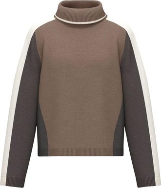 Emme Di Marella Emme DI Marella - Baba Turtleneck - Dames - Truien - Beige - Maat: S Wol
