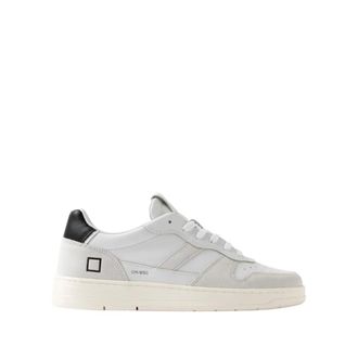 D.A.T.E. Sneakers, male, White, Size: 10 US Court 2.0 Basic