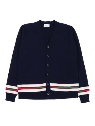 Gucci J L/S Cardigan Co Plain St W/W