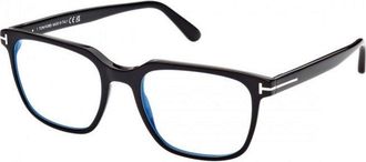 Tom Ford FT5818-B 001 Shiny Black/Blue Block 53mm