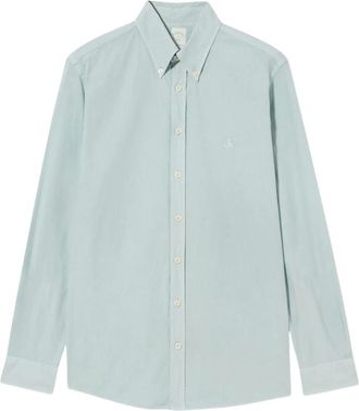 Brooks Brothers Hombre, Camisas, Verde, Talla: M