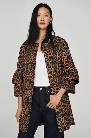 NVLT Animal Print Jacket