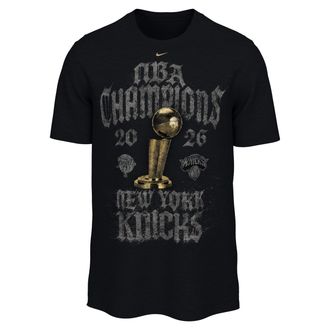 Nike New York Knicks 2025-26 Champions Nike Mens Basketball T-Shirt in Black | JJ0597-010