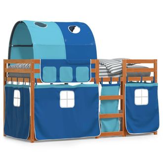 Berkfield Home Bunk Bed without Mattress Blue 80x200 cm Solid Wood Pine