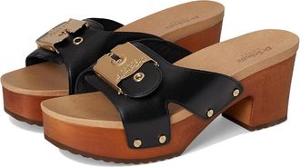 Dr. Scholls Original Max Too Womens Wedge Shoes Black Leather : 11 M