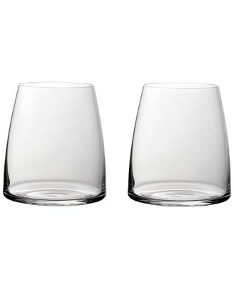 Villeroy & Boch Metrochic Double Old Fashioned / Tumbler Pair