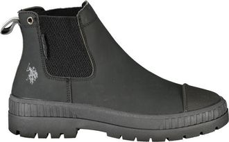 U.S.Polo Association Black Polyurethane Womens Womens Boot