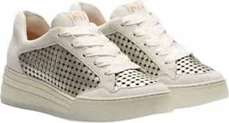 Softwaves Womens Lua Perforated Sneaker In Ice