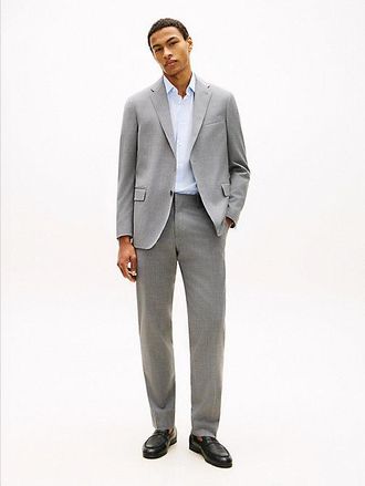 Tommy Hilfiger Regular Fit Wool Blend Suit