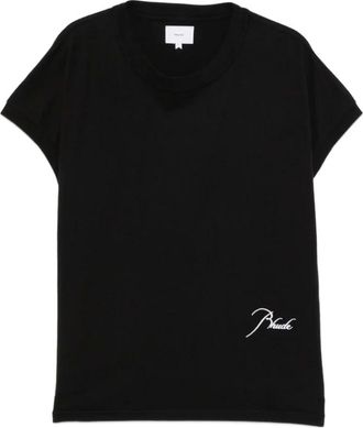 Rhude Heren, Tops, Zwart, Maat: L Katoen