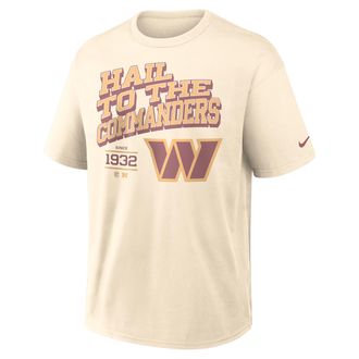 Nike Washington Commanders Max90 Nike Mens NFL T-Shirt in Brown | 04T615A9E-S0W