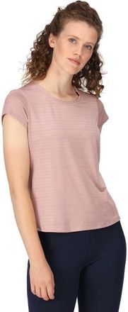 Regatta Womens/Ladies Limonite VI Active T-Shirt (10 UK) (Dusky Rose)