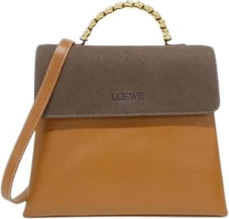 Loewe Pre-owned Handbags, female, Brown, Size: ONE SIZE Pre-owned Handbag