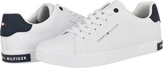 Tommy Hilfiger Rezmy Mens Shoes White/Navy : 10.5 D - Medium, Faux Leather