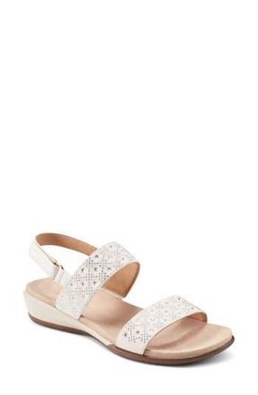 Easy Spirit Haisley Slingback Wedge Sandal in Ivory at Nordstrom Rack, Size 8.5
