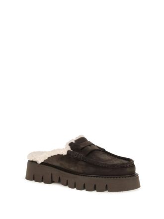 Pedro Garcia Shearling-Lined Boot - Brown