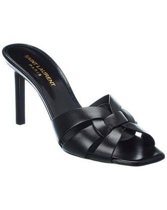 Saint Laurent Tribute 85 Leather Sandal