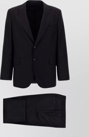 Brioni trevi suit featuring back pockets