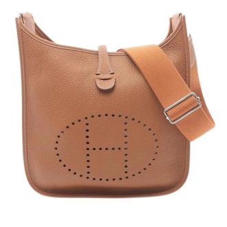 Herm&egrave;s Pre-owned Evelyne III Crossbody Bag - Dames - Pre-owned - Bruin - Maat: ONE Size Leer
